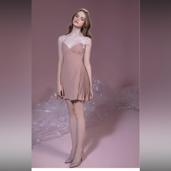 Elpis Nude Dress - Picture 1 of 3